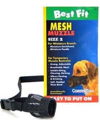 Dog Mesh Muzzles - Best Fit