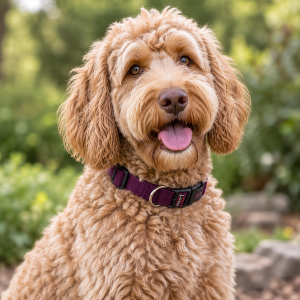 Plush Nano-Suede Dog Collars