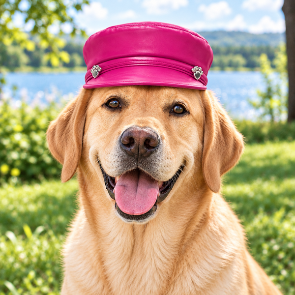 Dog Biker Caps