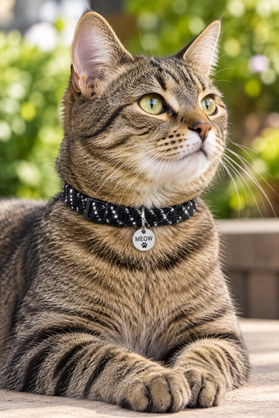 Reflective Elasta Cat Collars