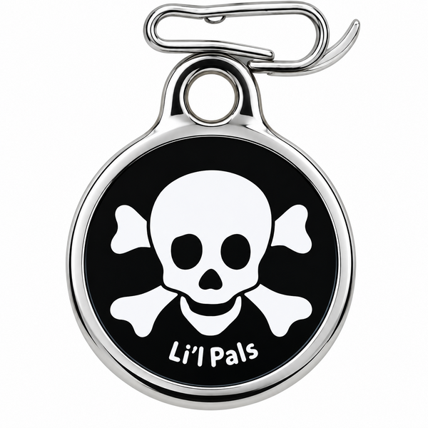 Li'l Pals ID Tag Skull & Crossbones