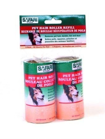 Safari Dog Hair Lint Roller Refill (Pack of two)