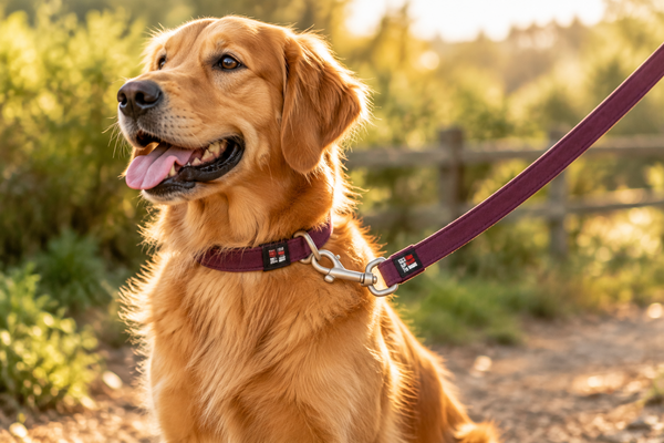 Comfortable Nano Suede Dog Leads