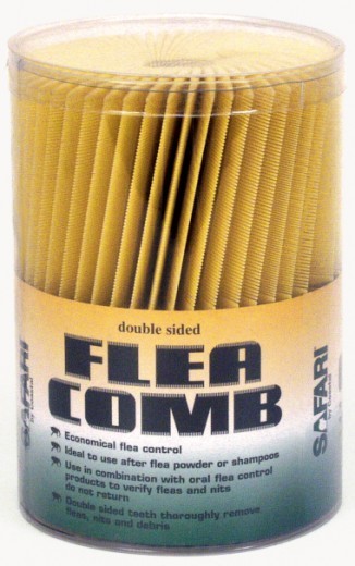 Safari Flea Comb - Plastic (Pkt-100) - Pets Everywear - Barkyard