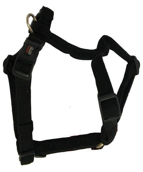 Dog Gone NanoSuede Harness  Black - Pets Everywear - Barkyard