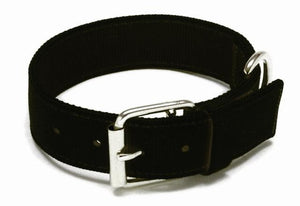 Macho Dog Collar Black- 37mm - Pets Everywear - Barkyard