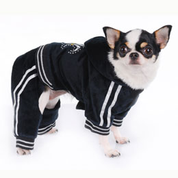 Dog Jumpsuit Black XS - Pets Everywear - Barkyard