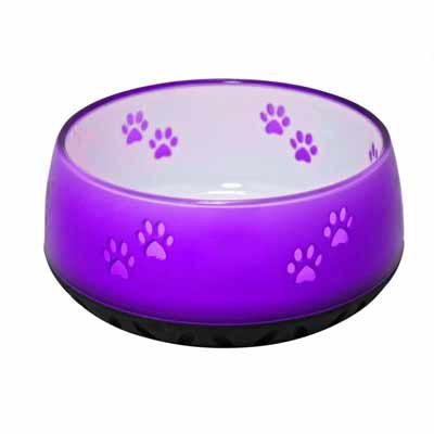 Dog Resin Bowls Purple - Pets Everywear - Barkyard