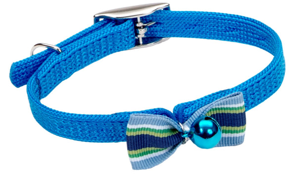 Sassy Pretty Bow or Bee Cat Safety Collar with bell. - Pets Everywear - Barkyard
