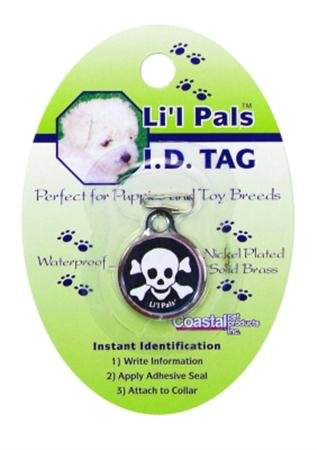 Li'l Pals ID Tag Skull & Crossbones - Pets Everywear - Barkyard