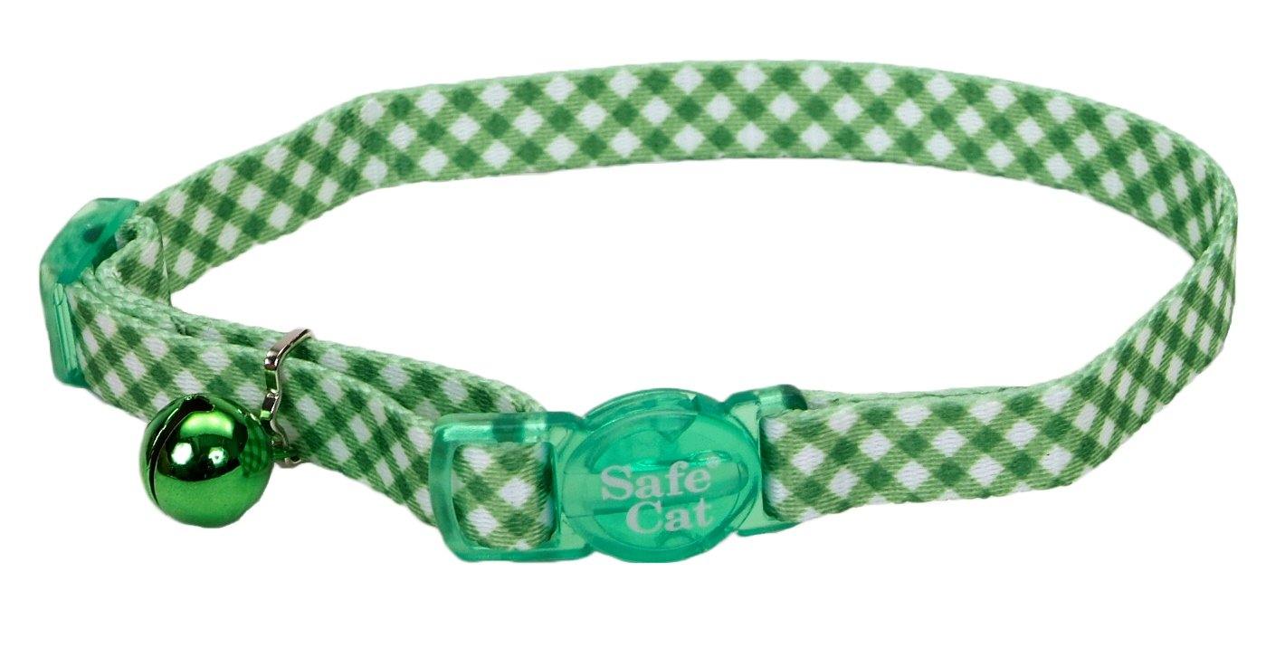 Cat Collar - Green Check - Pets Everywear - Barkyard