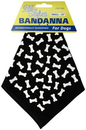 Pet Attire Black Bones Bandana - Pets Everywear - Barkyard