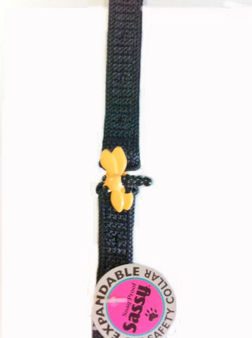 Sassy Pretty Bow or Bee Cat Safety Collar with bell. - Pets Everywear - Barkyard